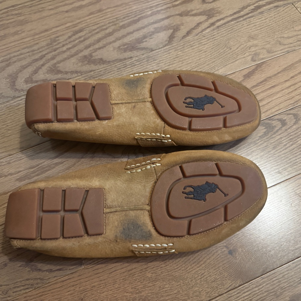 Polo Ralph Lauren Telly Leather Penny Loafers – Men’s Size 10.5 - Picture 5 of 8